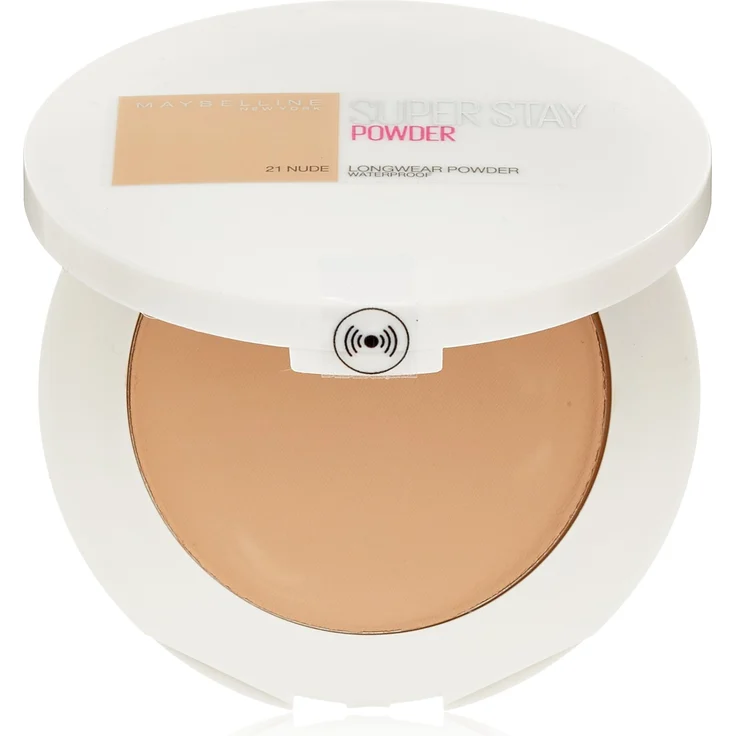 Maybelline Jade Superstay 24-Hour Powder 21 Nude 9 g, mit einer festen Textur, Deckkraft: Hoch