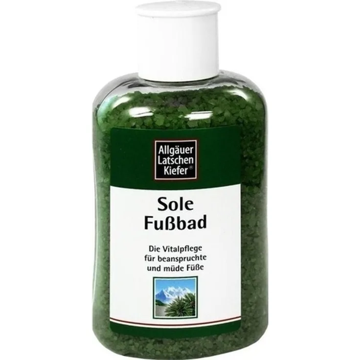 Allgäuer Latschenk. Sole Fußbad 350 g