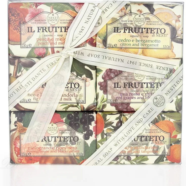 Nesti Dante Nesti Dante Seifen geschenk-Set Il Fruttetto Collection 6X 150 g für Alle Hauttypen geeignet