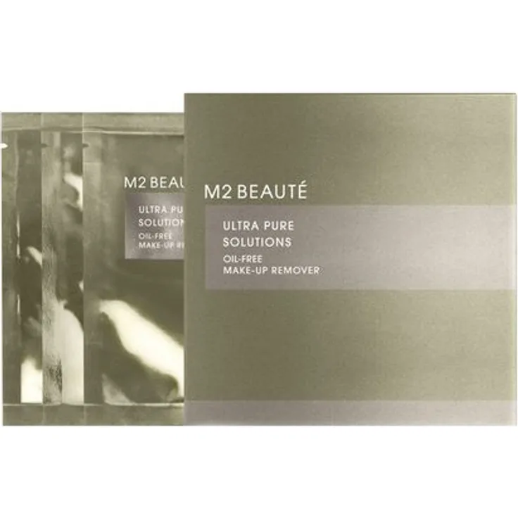 M2 Beauté Oil-Free Make-Up Remover Pads 7 Stück, mit Provitamin B5 und Peptiden, 