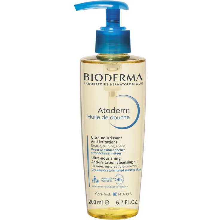 Bioderma Atoderm Huile de Douche Öl Trockene/Sehr Trockene/empfindliche Haut 200 ml