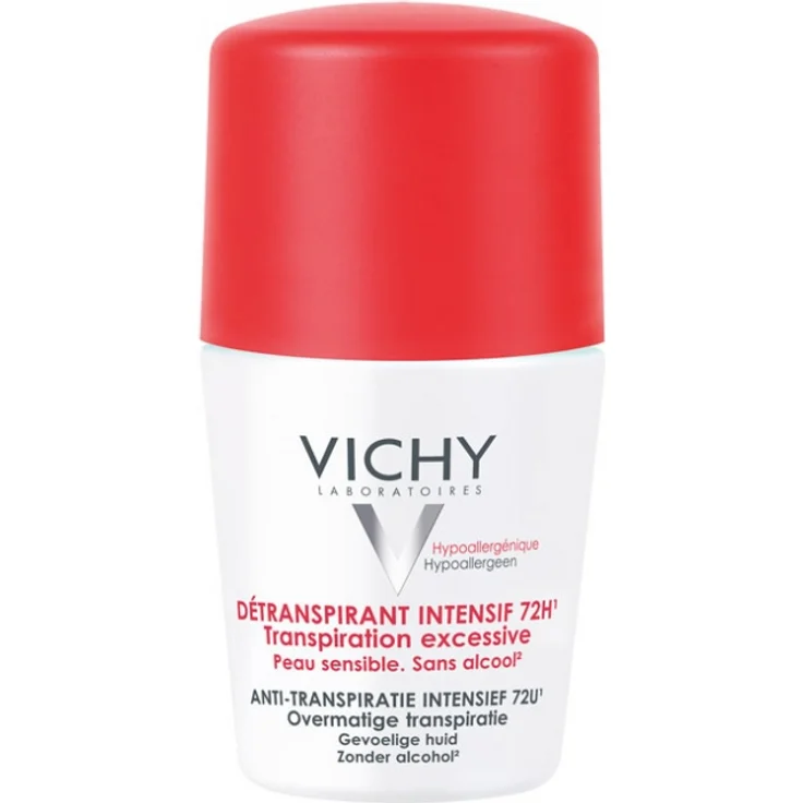 Vichy Roll-On Deo Anti-Transpirant Intensiv 72H 50 ml – Bild 1