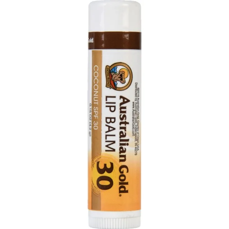 Australian Gold Lippenbalsam SPF Outdoor Lip Balm SPF30 4,2 g, für gepflegte Lippen