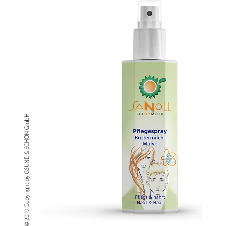 Sanoll - Pflegespray Buttermilch Malve - 150 ml