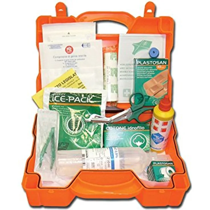Gima Verbandkasten für 1  2 Personen, mit Wandhalterung, DM388  Cod. CPS513
