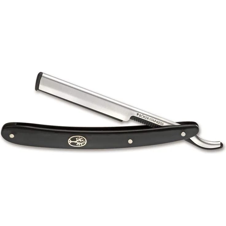 Böker Manufaktur Solingen Barberette Black Rasierklingenhalter