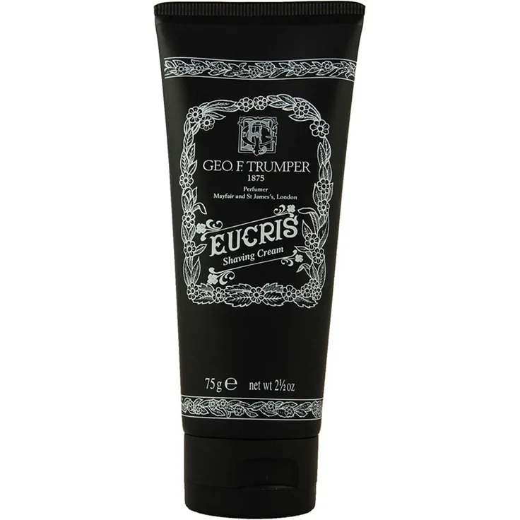 Geo. F. Trumper Eucris Shaving Cream Tube angereichert mit Kokosnussöl 75 g