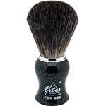 Erbe Solingen Rasierpinsel, Titanlook, Dachshaar