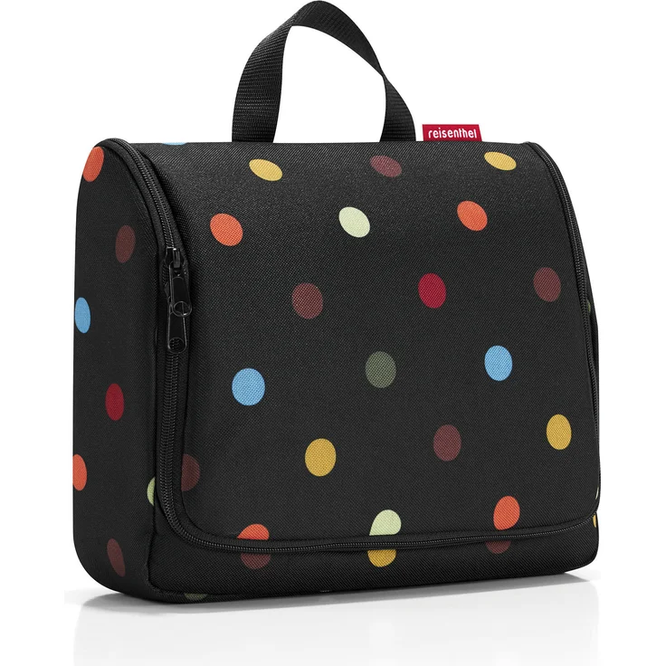 reisenthel toiletbag XL dots Maße: 28 x 25 x 10 cm - Maße: 28 x 59 x 9 cm expanded - Volumen: 4 l – Bild 1