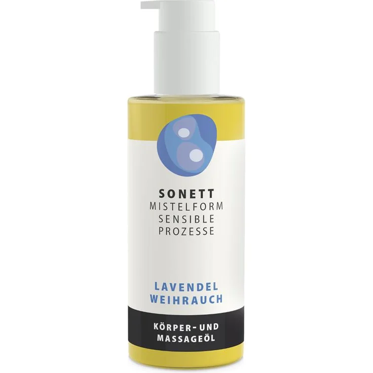 Sonett Mistelform Massageöl Lavendel Weihrauch 145 ml  – Bild 1