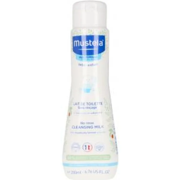 Mustela No Rinse Reinigungsmilch 200 ml mit reinigender Wirkung