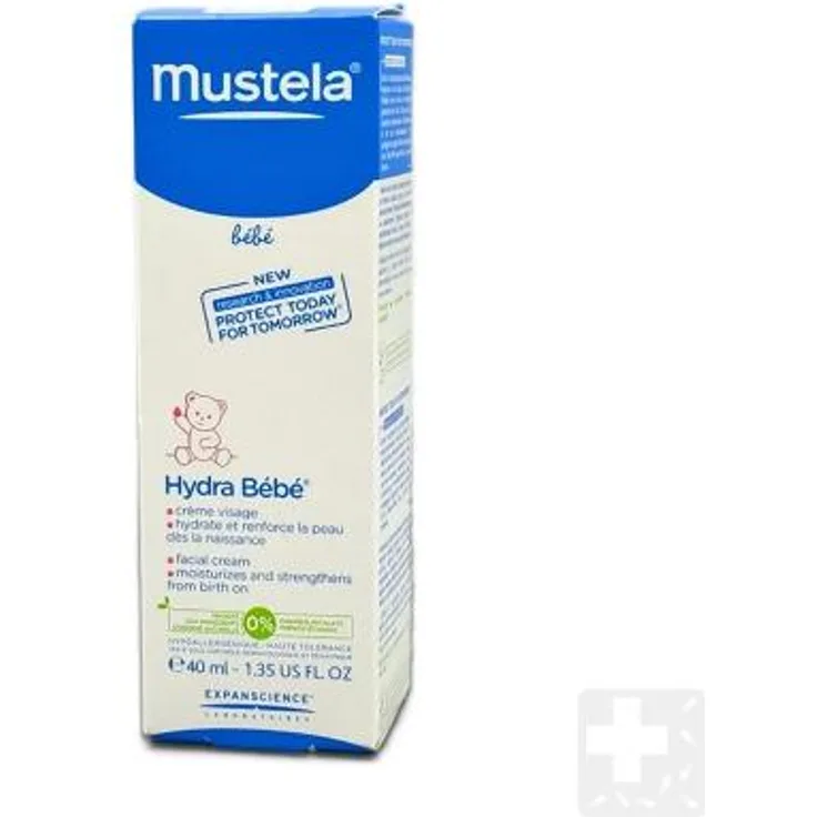 Mustela Hydra-Bebe Creme Visage 40 ml mit einer pflegenden Wirkung