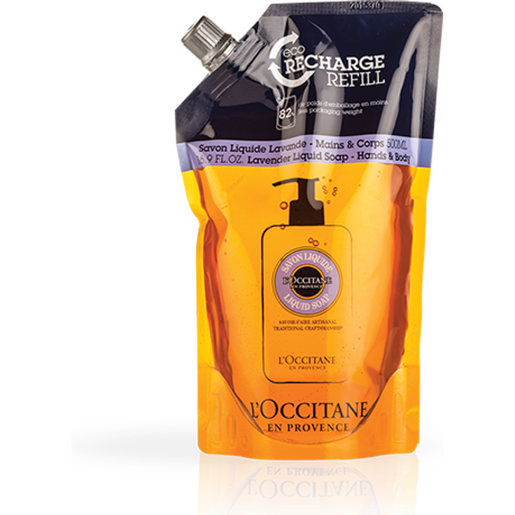 L'Occitane Liquid Hand Soap Lavender Refill 500 ml für Alle Hauttypen geeignet