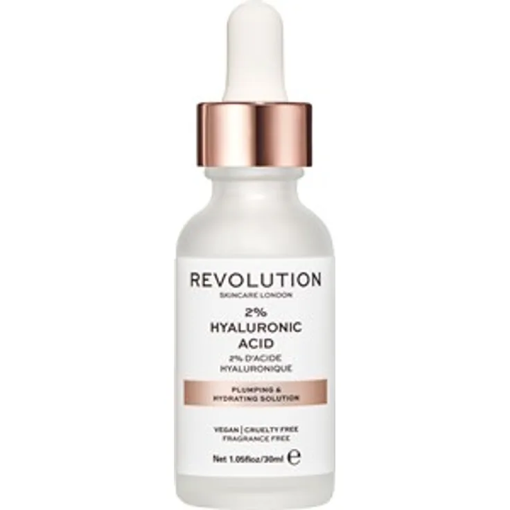 Revolution Skincare Gesichtspflege Seren Und Öle 2% Hyaluronic Acid Plumping & Hydrating Solution 30 ml