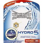 Wilkinson Sword Hydro 5 Rasierklingen Klingen, für Herren Rasierer, 8 St