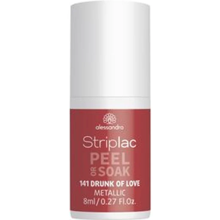 Alessandro Striplac Peel or Soak Nagellack 141 Drunk of Love 8 ml – Bild 1