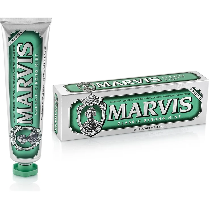 Marvis Classic Starke Minze 85 ml, für saubere Zähne & frischen Atem – Bild 1