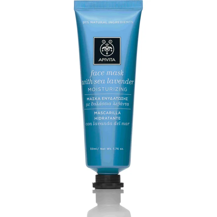 Apivita Face Mask with Sea Lavender 50 ml, für alle Hauttypen