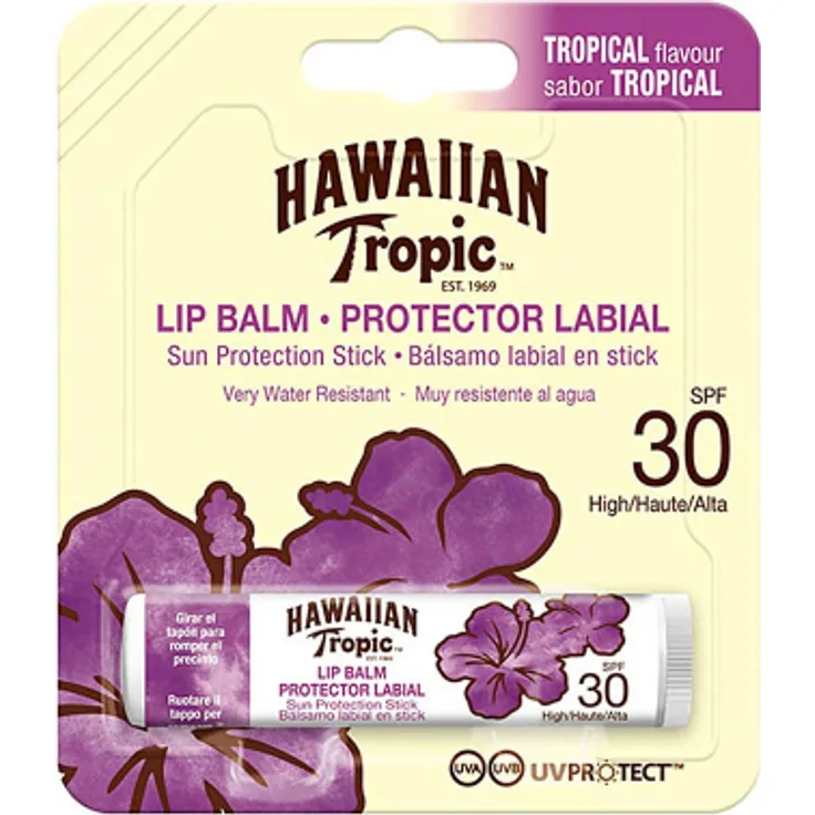 Hawaiian Tropic LIP BALM sun protection stick SPF30 4 g für gepflegte Lippen