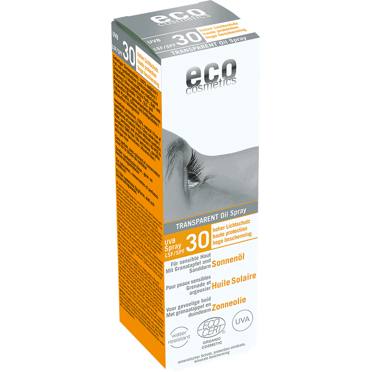 Eco Cosmetics Sonnenöl LSF30 transparent 50 ml