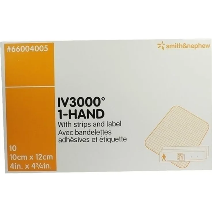 Smith & Nephew Opsite IV 3000 10x12 cm transp.Kanülenfixier. 10 St.