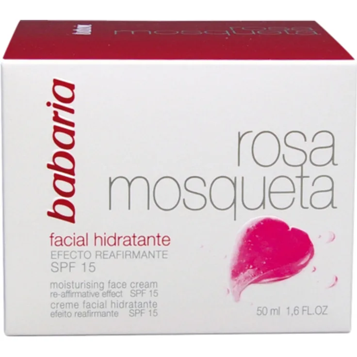 Babaria Rosa Mosqueta Hidratante 24H Crema Facial 50 ml