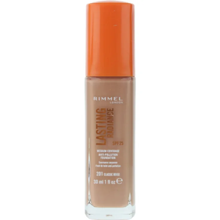 Rimmel London Lasting RADIANCE foundation SPF25 #201-classic Beige 30 ml