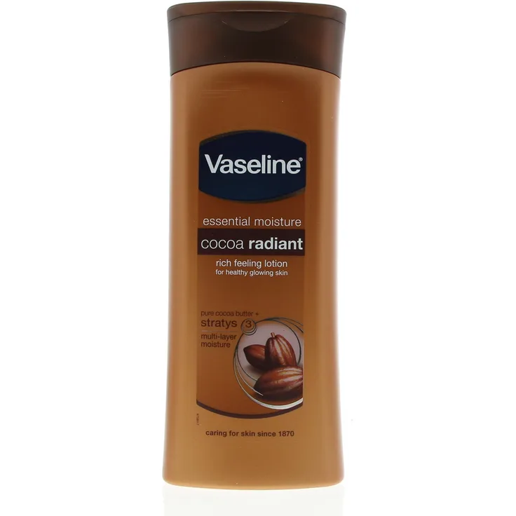 Vaseline Milch Essential Moisture Cocoa Radiant Rich Feeling Lotion 400 ml