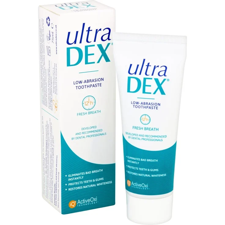 Ultradex antibakteriell 75 ml, für saubere Zähne & frischen Atem
