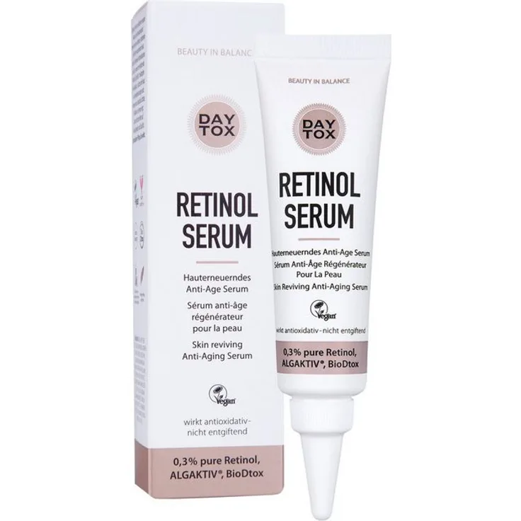 DAYTOX Gesichtsserum Retinol Serum 30 ml, mit pflegender Wirkung 