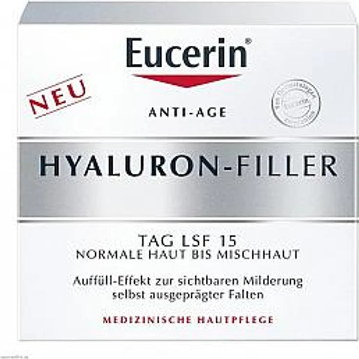 Eucerin Tagespflege Hyaluron-Filler Tagespflege für Normale Bis Mischhaut Gesichtscreme 50 ml mit pflegender Wirkung – Bild 1