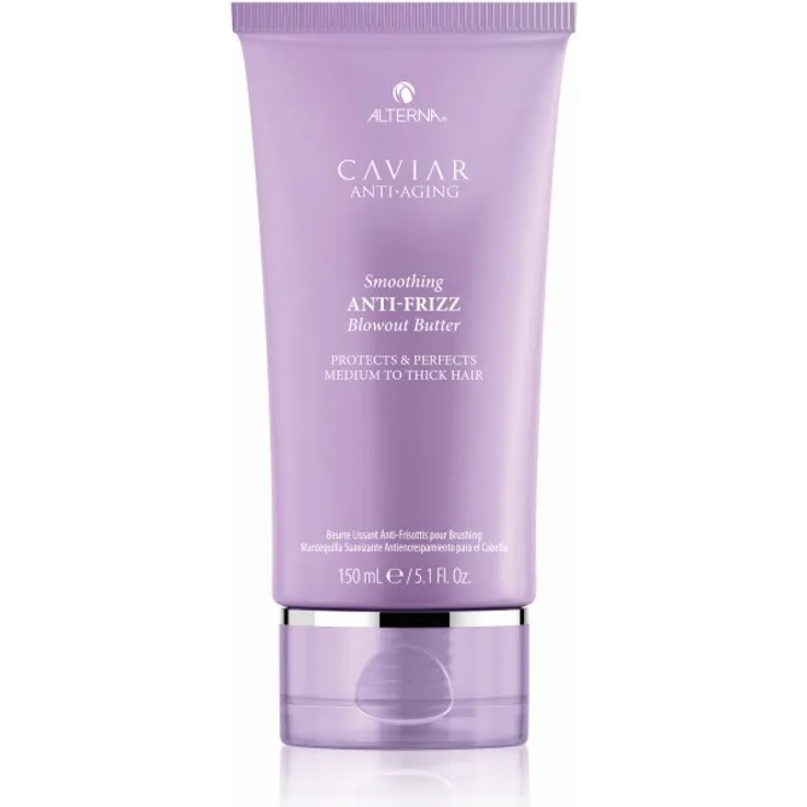 Alterna Caviar Anti-Frizz Smoothing Blowout Butter 150 ml für Krauses Haar, Widerspenstiges Haar geeignet