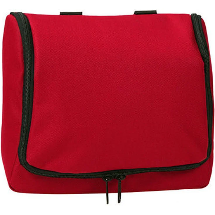 reisenthel toiletbag red Maße: 23 x 20 x 10 cm - Maße: 23 x 55 x 8,5 cm expanded - Volumen: 3 l – Bild 1
