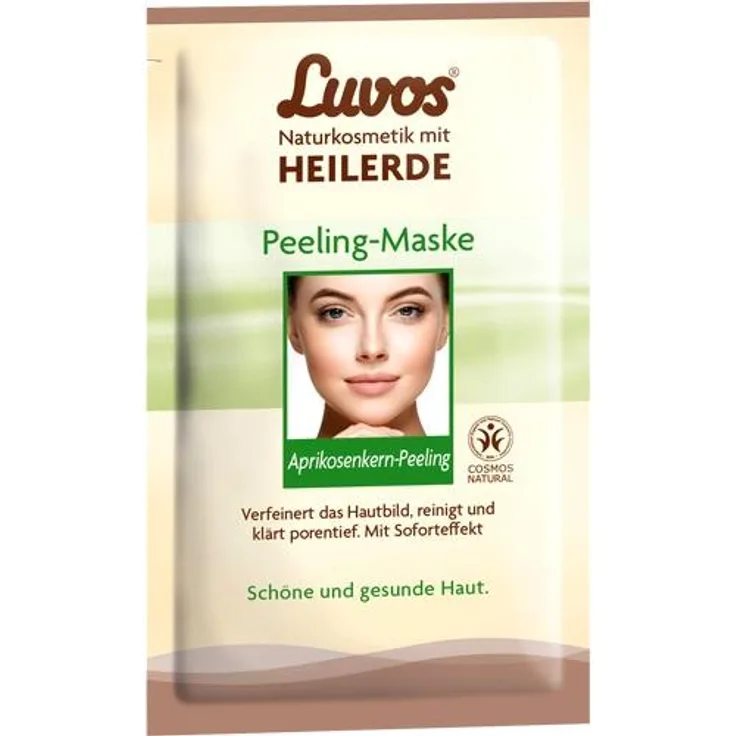 Luvos Heilerde Creme-Maske Peeling 15 ml, für eine gepflegte Haut