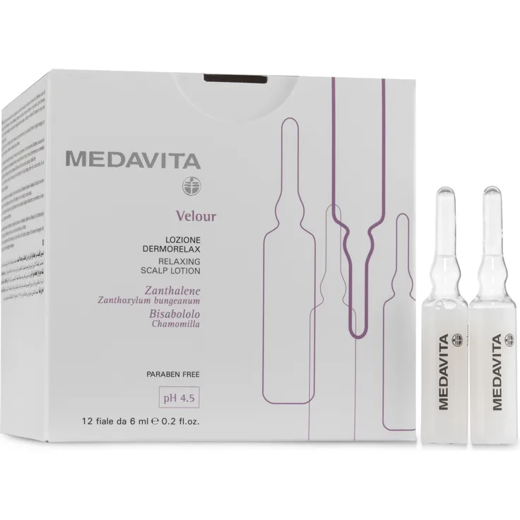 Medavita Velour Relaxing Scalp Lotion 12 x 6 ml Ampullen