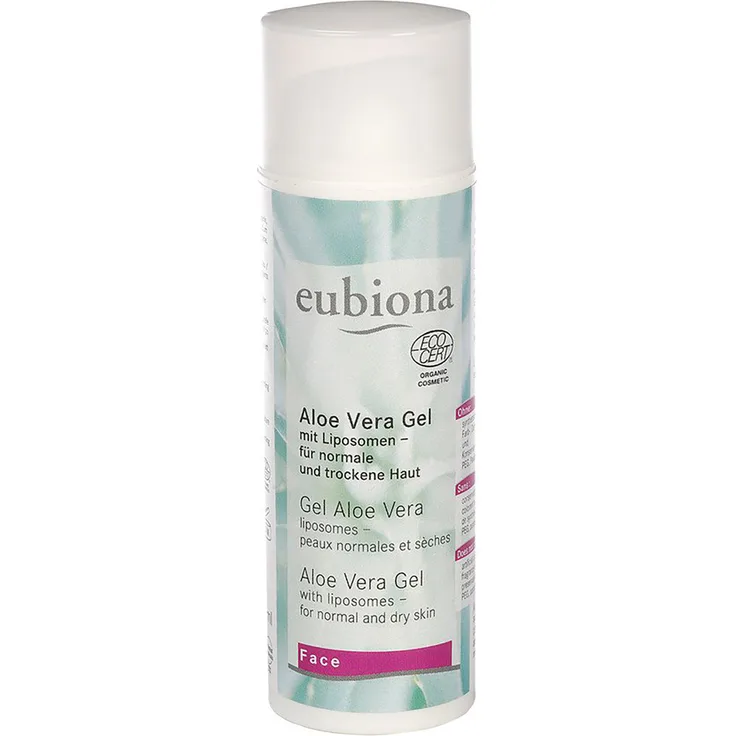 Eubiona Aloe Vera - Gel mit Liposomen Gesichtsgel 50 ml mit pflegender Wirkung