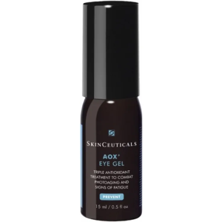 SkinCeuticals AOX+ Eye Gel 15 ml, Augen-Gel, Dreifach Augenpflege, gegen lichtbedingte Hautalterung, mit Vitamin C und L-Ascorbinsäure