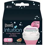 Wilkinson Sword Intuition Ultra Moisture Rasierklingen, 3 Stück