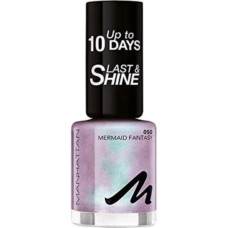 Manhattan Cosmetics Last und Shine Nagellack, Nr.50 Mermaid Fantasy, 10 ml