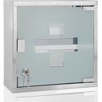 Deuba Medizinschrank abschließbar Medikamentenschrank Arzneischrank Hausapotheke 2 Fächer - Preisvergleich