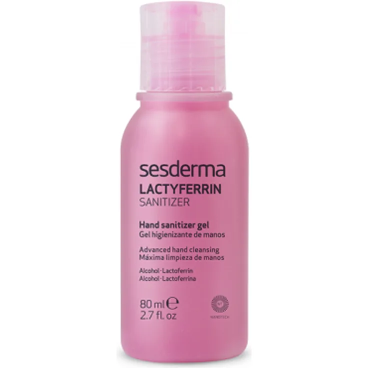 LACTYFERRIN sanitizer gel higienizante manos 80 ml