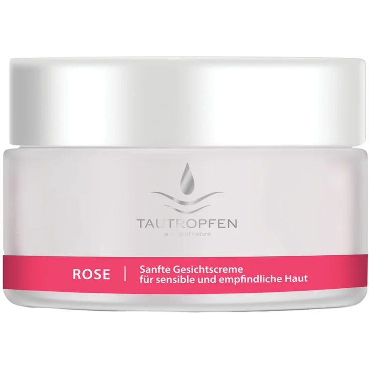 Tautropfen Soothing Rose Sanfte Gesichtscreme 50 ml – Bild 1