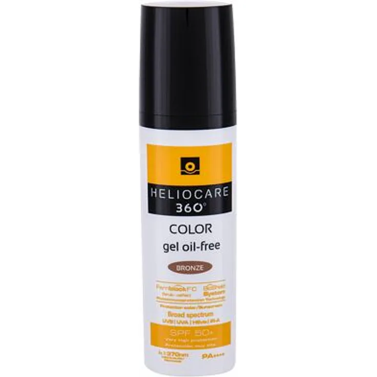 Heliocare 360° SPF50 Getöntes schützendes Gesichtsgel Bronze 50 ml