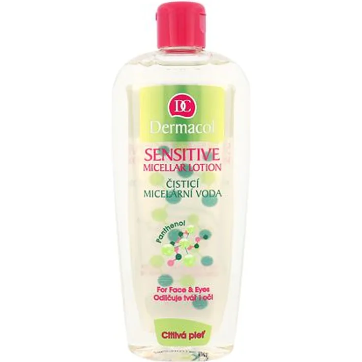 Dermacol Sensitive reinigendes Mizellarwasser für Empfindliche Haut 400 ml, für Damen und Herren 
