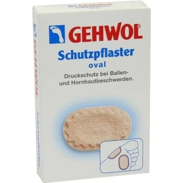 Eduard Gerlach GEHWOL Schutzpflaster oval 4 St.