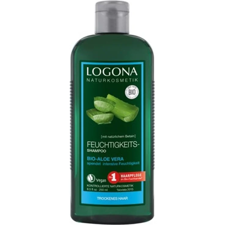Logona Feuchtigkeits-Shampoo Bio-Aloe-Vera 250 ml – Bild 1