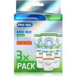 Emmi-dent Nature Calcium Zahnpasta 3 x 75 ml, frischer Atem & saubere Zähne