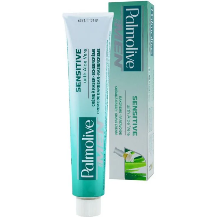 Palmolive Men Sensitive Rasiercreme, 100 ml – Bild 1