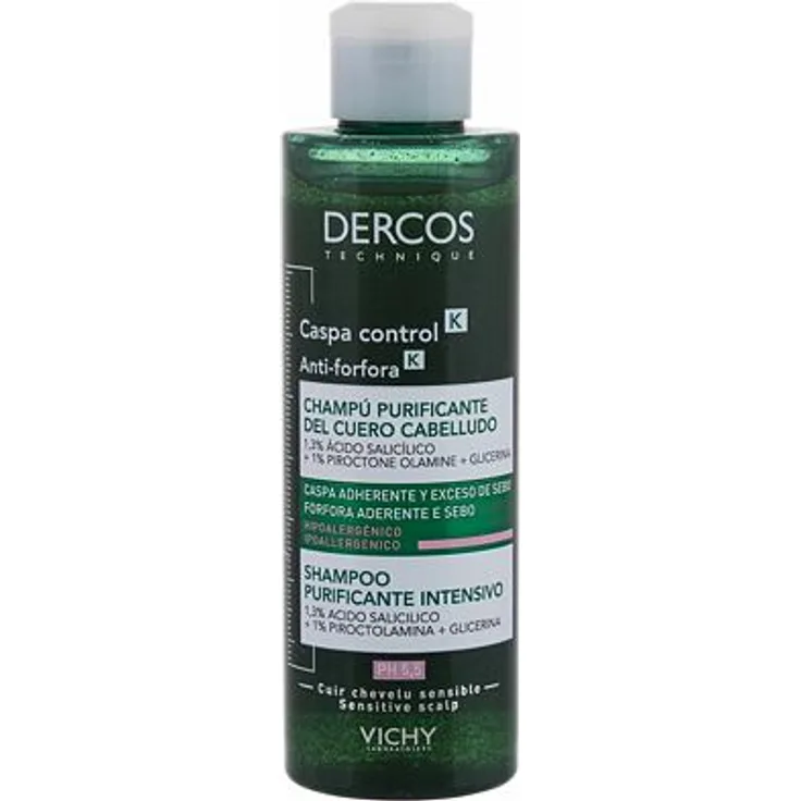 Vichy Dercos Anti-Dandruff Deep Purifying Peeling-Shampoo gegen Schuppen 250 ml