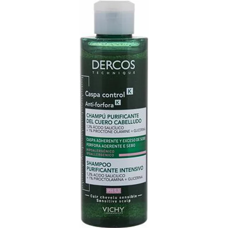 Vichy Dercos Anti-Dandruff Deep Purifying Peeling-Shampoo gegen Schuppen 250 ml